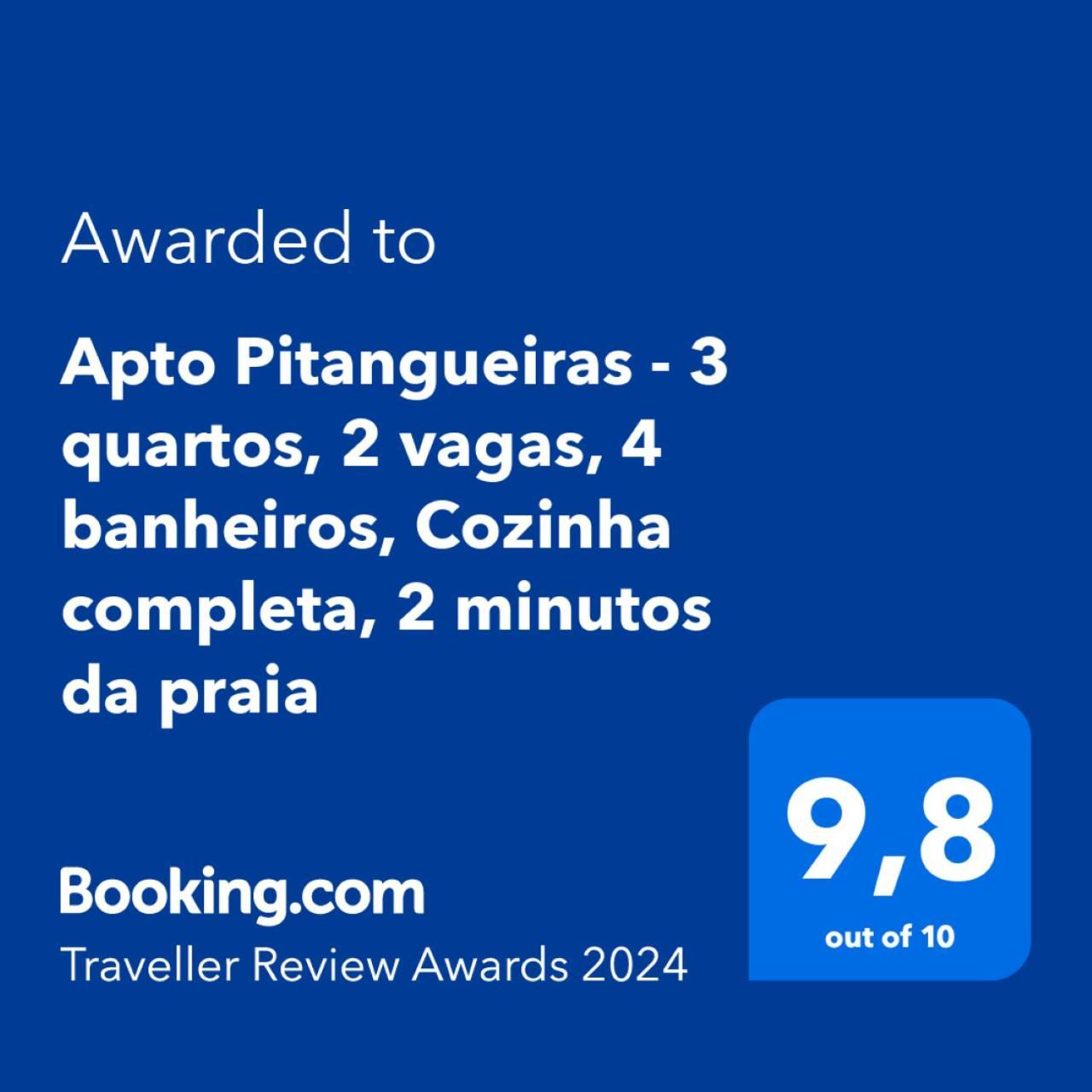 Apto Pitangueiras - 3 Quartos, 2 Vagas, 4 Banheiros, Cozinha Completa, 2 Minutos Da Praia Guarujá Buitenkant foto